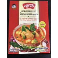 Maesri Red Curry Paste 100g