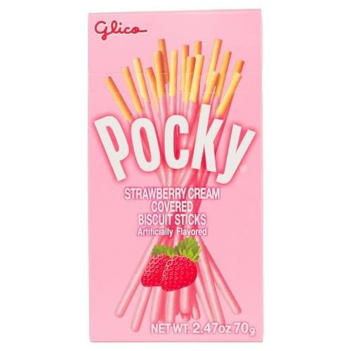 Glico Pocky - Strawberry 47g BEST BEFORE 24/05/2022