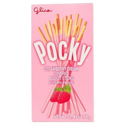 Glico Pocky - Strawberry Snack 47g (S)