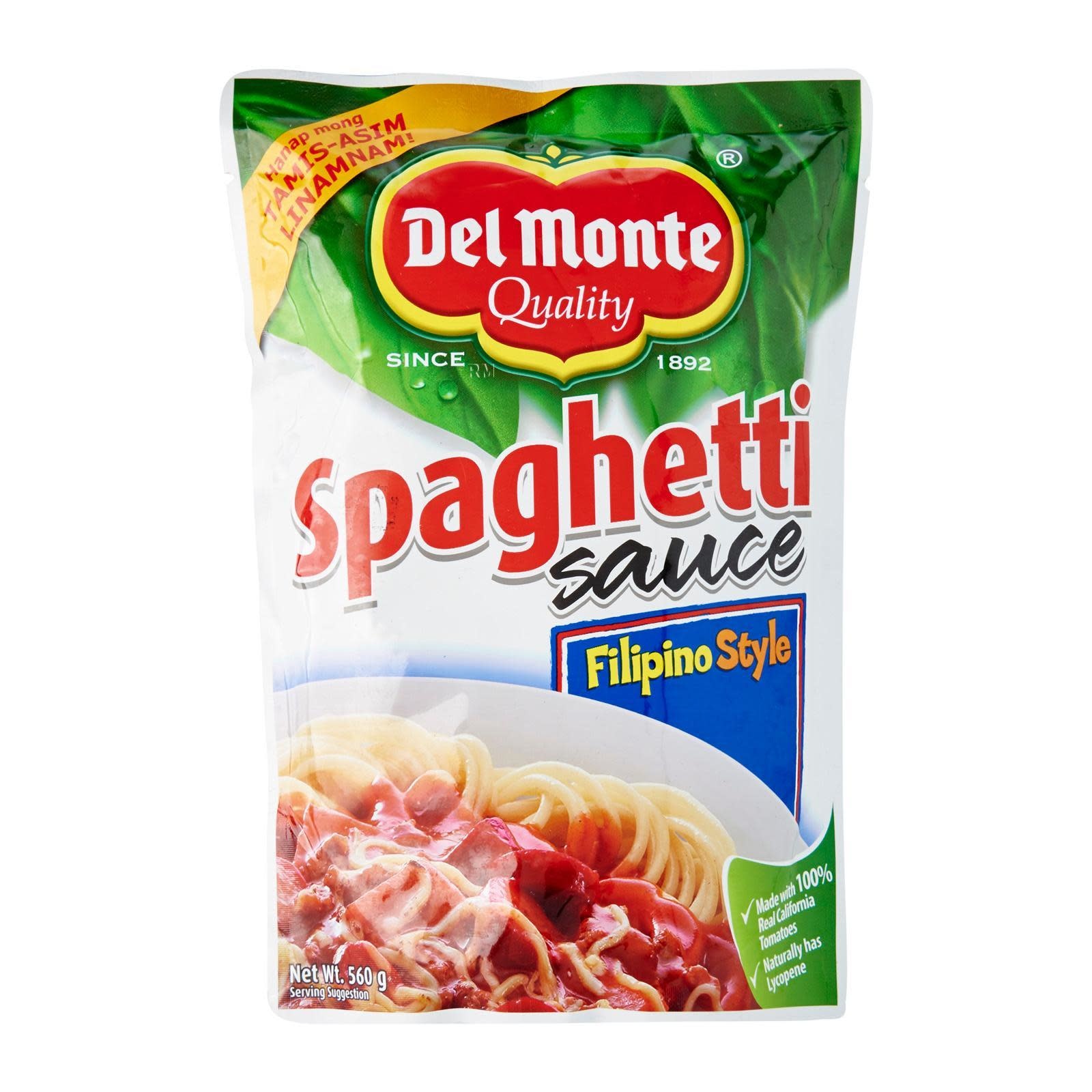 Del Monte Spaghetti Sauce / Fillipino Style 560g - Thai Food Direct