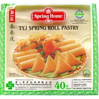 Spring Home TYJ Spring Roll Pastry 8.5" (40 Sheets) 550g (Frozen) PLEASE CHOOSE A.M. DELIVERY ONLY (SH)
