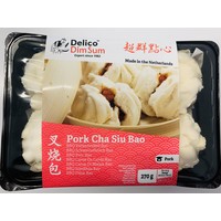 Delico Pork Cha Siu Bao (Bun)  270g (Frozen) PLEASE CHOOSE A.M. DELIVERY ONLY