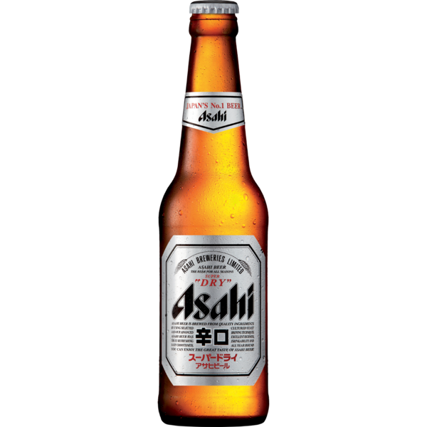 Asahi Japanese Asahi Beer Bottle 330ml