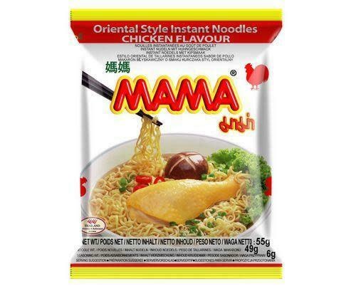 mama Instant Noodles - Chicken 55g - Thai Food Direct