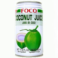 FOCO Coconut Juice with Pulp 350ml