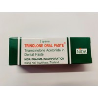 NIDA PHARMA Trinolone Oral Paste ยาป้ายแผลร้อนใน  5g