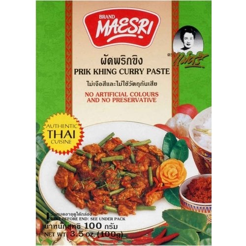 Maesri Prik Khing Curry Paste 100g