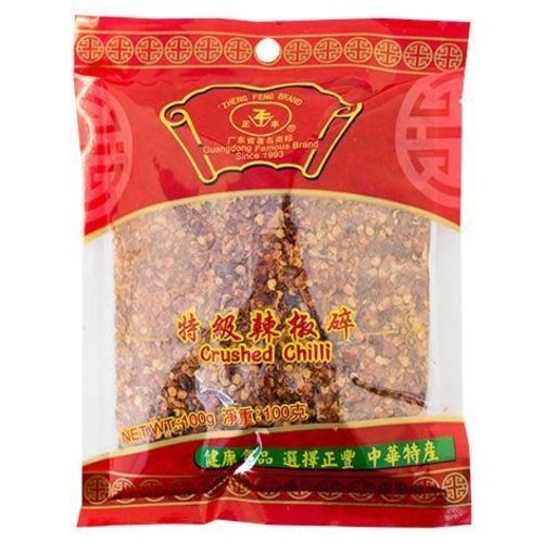 Zheng Feng Brand Crushed Chilli 100g