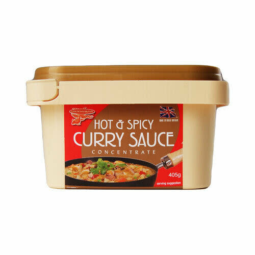 Hot &amp; Spicy Curry Sauce 405g - Thai Food Direct