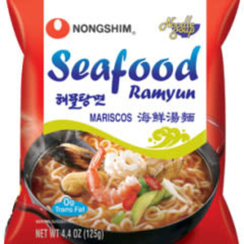 Nongshim Instant Noodle Seafood Ramyun 125g Best Before 10/24