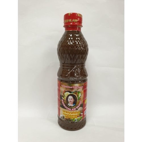 Mae Boon Rum Fermented Fish Sauce - Thai Papaya Salad Sauce 400g (MB)