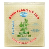 Bamboo Tree Vietnamese Square Rice Paper 22cm 340g