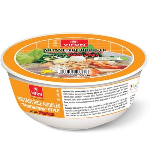Vifon Instant Rice Noocle Phnom Phen Style 70g