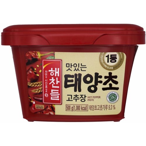 CJ Hot/Red Pepper Paste (Taeyyangcho) 500g