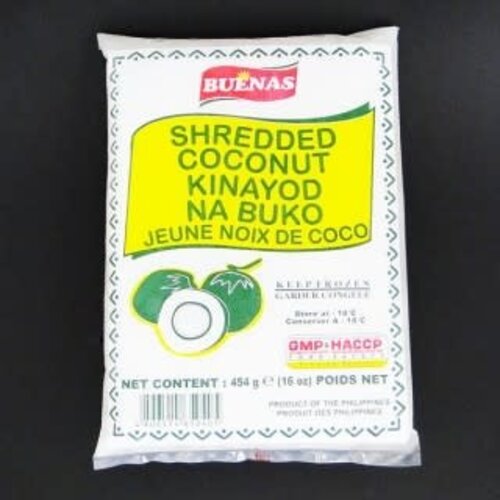 Buenas Shredded Young Coconut Buko 454g