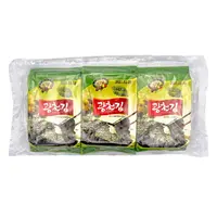 Kwangcheon Seasoned Seaweed Olive Oil &Green Tea (5g x 3) 15g.