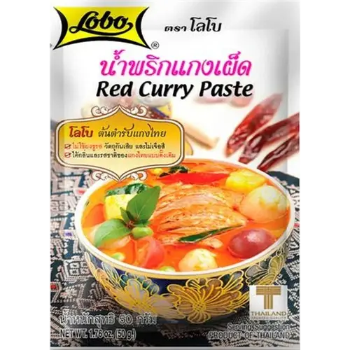 Lobo Red Curry Paste 50g