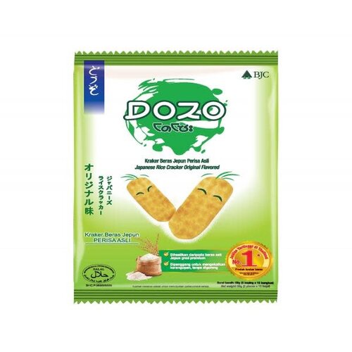 Dozo Japanese Rice Cracker Snack Original Flavour 56g