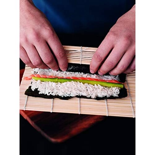 Yutaka Japanese Bamboo Sushi Mat Rolling Maker Maki Roll Rice Paddle-UK  seller