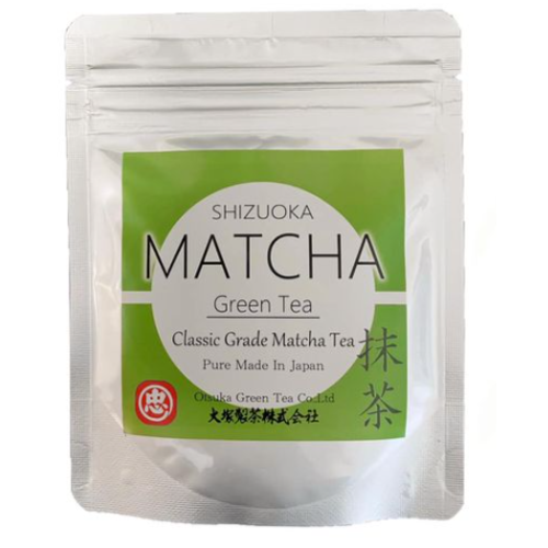 OTSUKA SHIZUOKA Matcha Green Teal Alminium Pack 30g