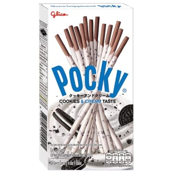 Glico Pocky Cookies and Cream Snack 45g