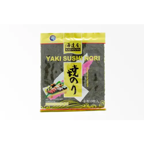 Kaitatuya Sushi Nori 25g (10 Sheets)