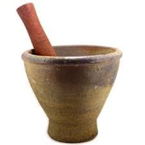 Clay Pestle & Mortar Set 9"