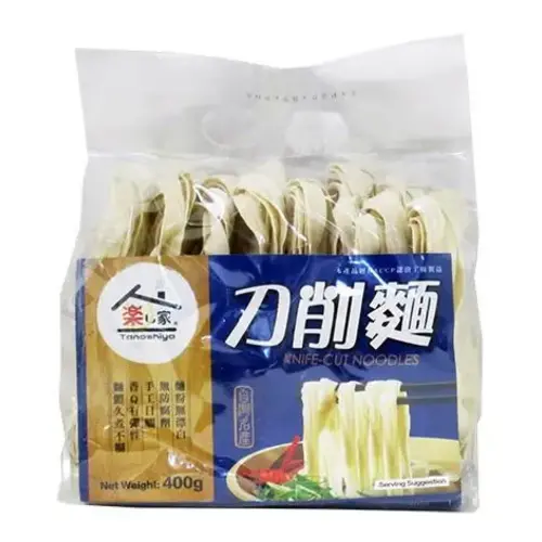 Tanoshiya Knive-cut Noodles 400g