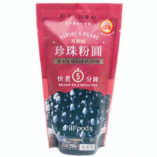 Wu Fu Yuan Tapioca Pearl (Black Sugar Flavour) 250g Best Before 5/24