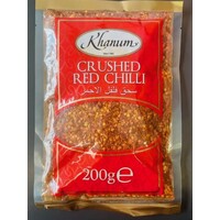 khanum Crushed Dried Red Chilli 200g