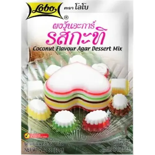 Lobo Coconut Agar Dessert Mix Snack 60g