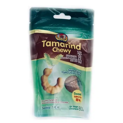 Double Seahorse Tamarind Candy - Sweet Snack 80g (S)