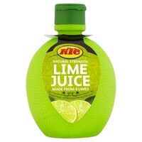 KTC Lime Juice Squeezy Bottle 200ml