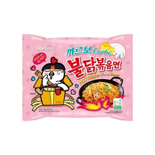 Samyang Hot Chicken Ramen-Carbonara Flavour 130g