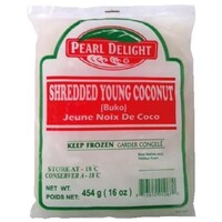 Pearl Delight Shredded Young Coconut 454g (FROZEN) PLEASE CHOOSE A.M. DELIVERY ONLY