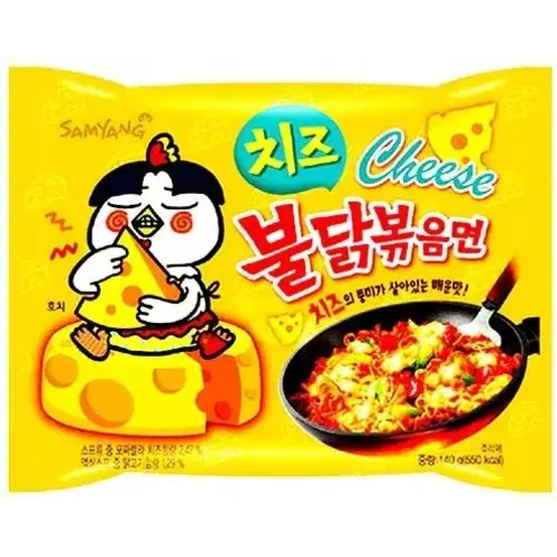 Samyang Hot Chicken Ramyun Cheese Flavour 140g
