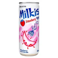 Lotte Milkis Strawberry Flavour Drink 250ml