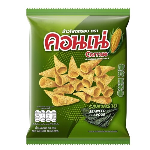 Cornae Seaweed Flavour Corn Snack 46g