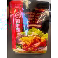 Haidilao Hot Pot Soup Base - Tomato Flavour 125g Best Before 11/25