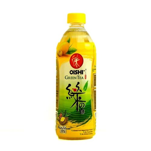 Oishi Green Tea Drink - Honey & Lemon 500ml