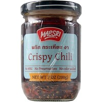Maesri Crispy Chilli  With Garlic and  Sesame 200g