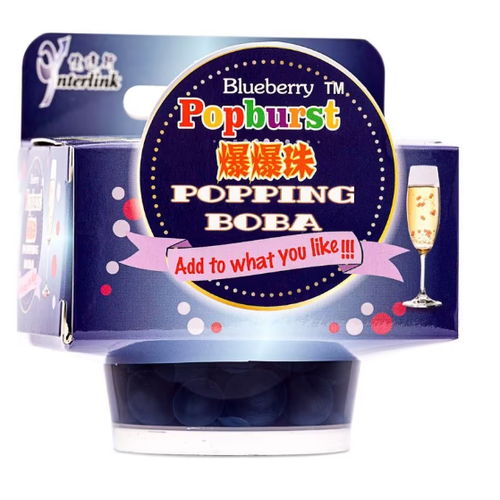 Popping Boba - Blueberry Snack 130g  (S) Best Before 09/09/25
