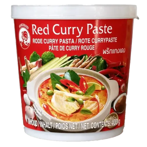 Cock Brand Red Curry Paste - Vegan 400g