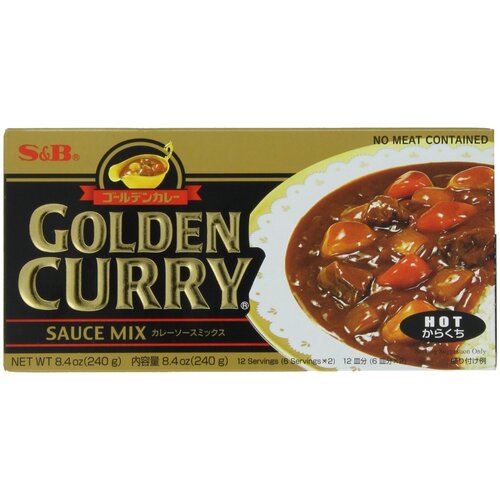 S&B Japenese Golden Curry Hot 240g