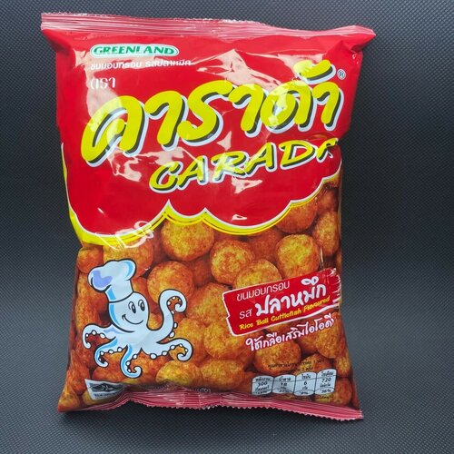 Carada Rice Ball Squid Flavored 62g