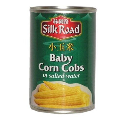 Silk Road Baby Corn Cobs 410g