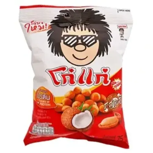 Koh Kae Peanuts Coconut Cream Flavour Coated Snacks - 75g