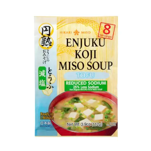 Hikari Enjyuku Miso Soup / Enjuku Tofu 112g (8 servings) Reduced Sodium