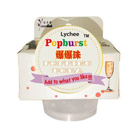 Popburst Popping Boba - Lychee Snack 130g Best Before 4/12/25