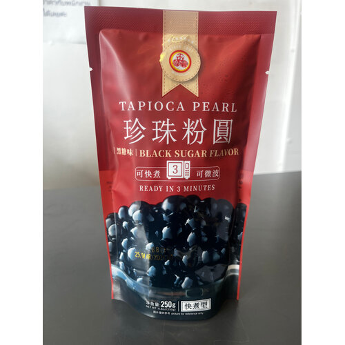 Wu Fu Yuan Tapioca Pearl (Black Sugar Flavour) 250g Best Before 03/26